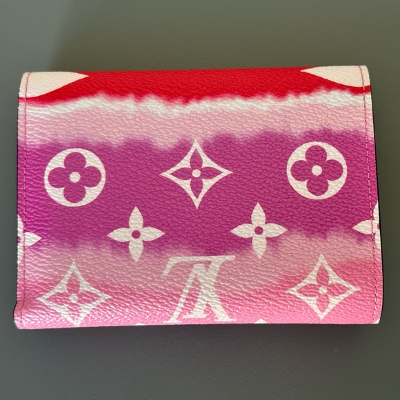 Louis Vuitton Escale Victorine Compact Red and Pink Wallet (NWOT) - Picture 11 of 15